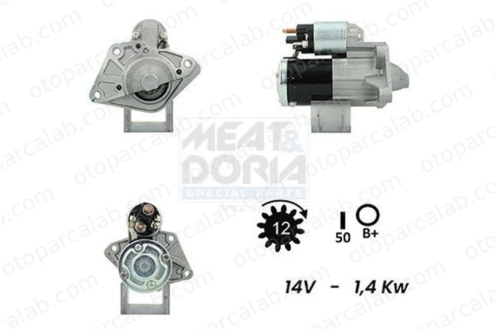 RENAULT ORJINAL 233003248R Marş Dinamosu OPEL VIVARO B Minibüs/Otobüs VIVARO B Panelvan/Van 233003248R 6000620065
