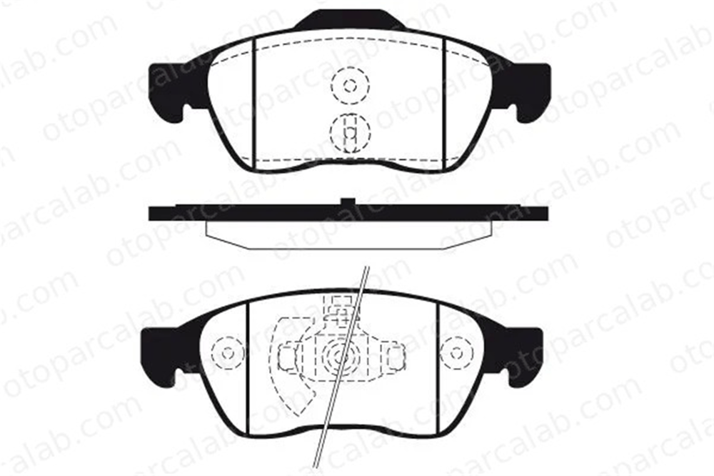 RENAULT ORJINAL 8671095337 Fren Disk Balata Ön DACIA DUSTER RENAULT MEGANE III Hatchback 8671095337 410600379R
