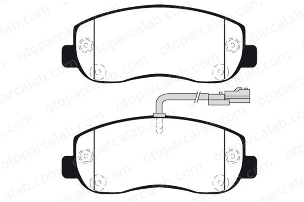 RENAULT ORJINAL 8671095427 Fren Disk Balata Ön RENAULT MASTER III Panelvan/Van OPEL MOVANO B Panelvan/Van 8671095427 4106000Q0L