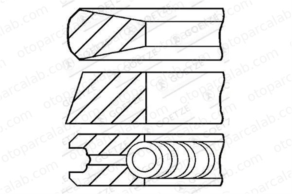 RIK 43100-000 Segman (79.00MM-STD) MAN F90 TGS I 43100000 51025030810
