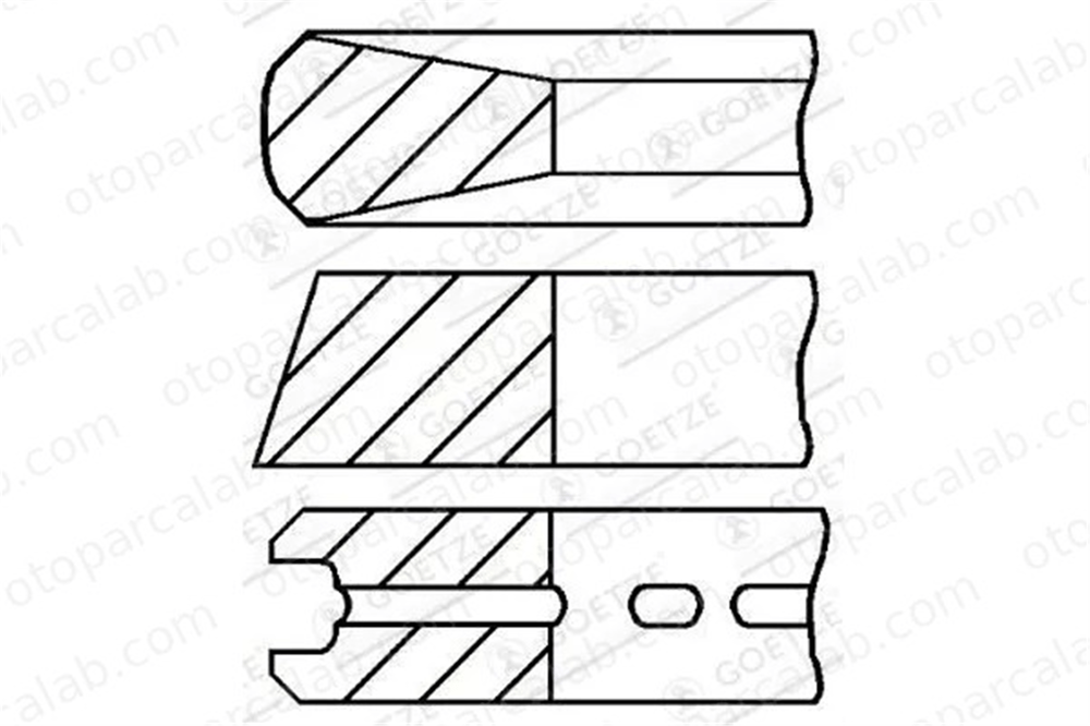 RIK 43160-000 Segman (84.80MM-STD) MAN F90 TGS I 43160000 51025030684