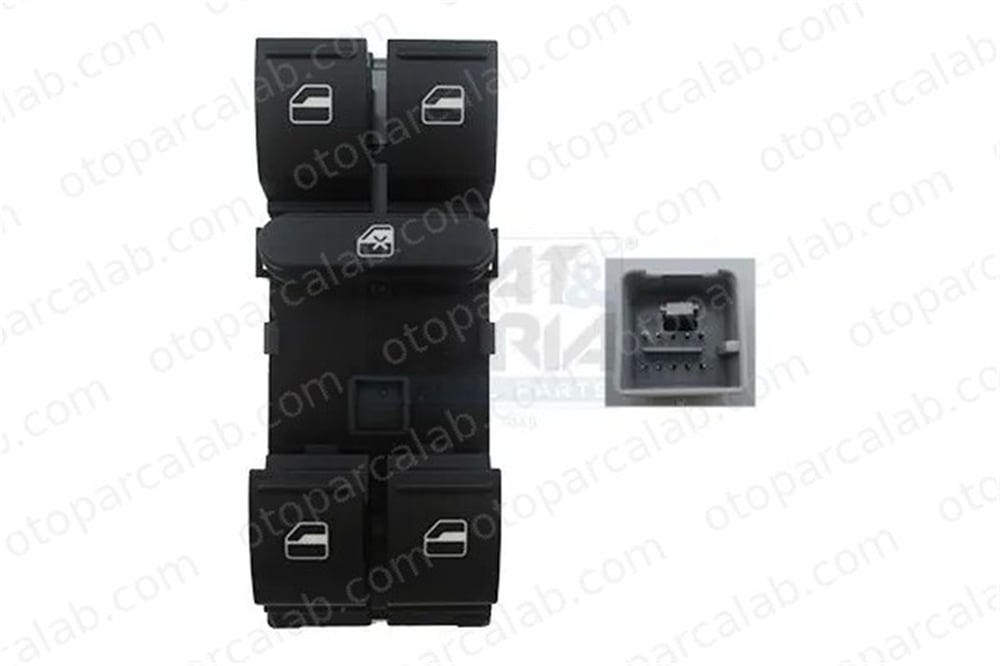 ROCKSWELL A054 Cam Açma Düğmesi Ön Sol VW GOLF V PASSAT B6 Variant 1Z0959858B 1K4959857