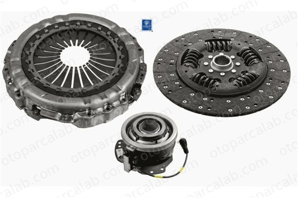 SACHS 3400 710 064 Debriyaj Seti VOLVO FL6 RENAULT TRUCKS MIDLINER 7421605193 827612