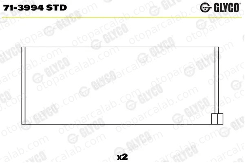 SAHIN 4265050 Kol Yatak (0.50) ŞAHİN 4265050 ALFA ROMEO 156 Sportwagon 156 71728417 552096240