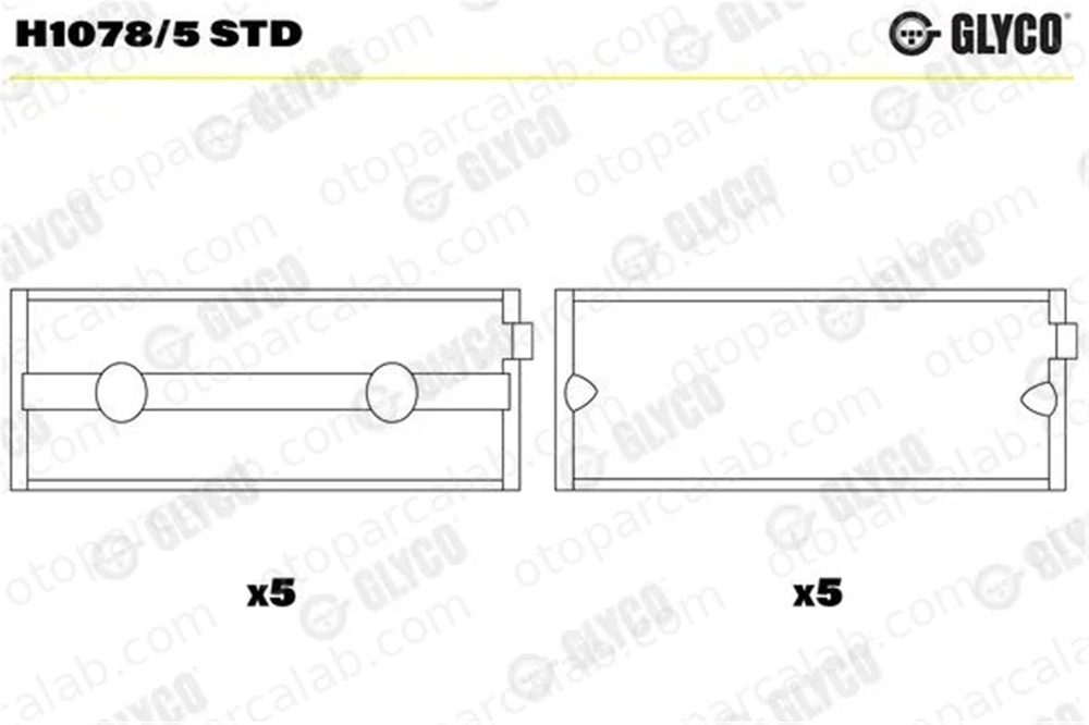 SAHIN AN 5301 STD Ana Yatak (STD) ŞAHİN AN 5301 STD ISUZU KB TROOPER I 894125744 894168552