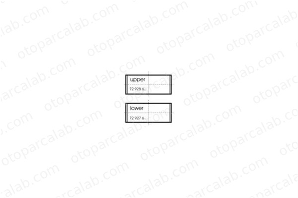 SAHIN KL-4713-STD Kol Yatak (STD) ŞAHİN KL-4713-STD NISSAN X-TRAIL II RENAULT KOLEOS I 7701476739 93161641