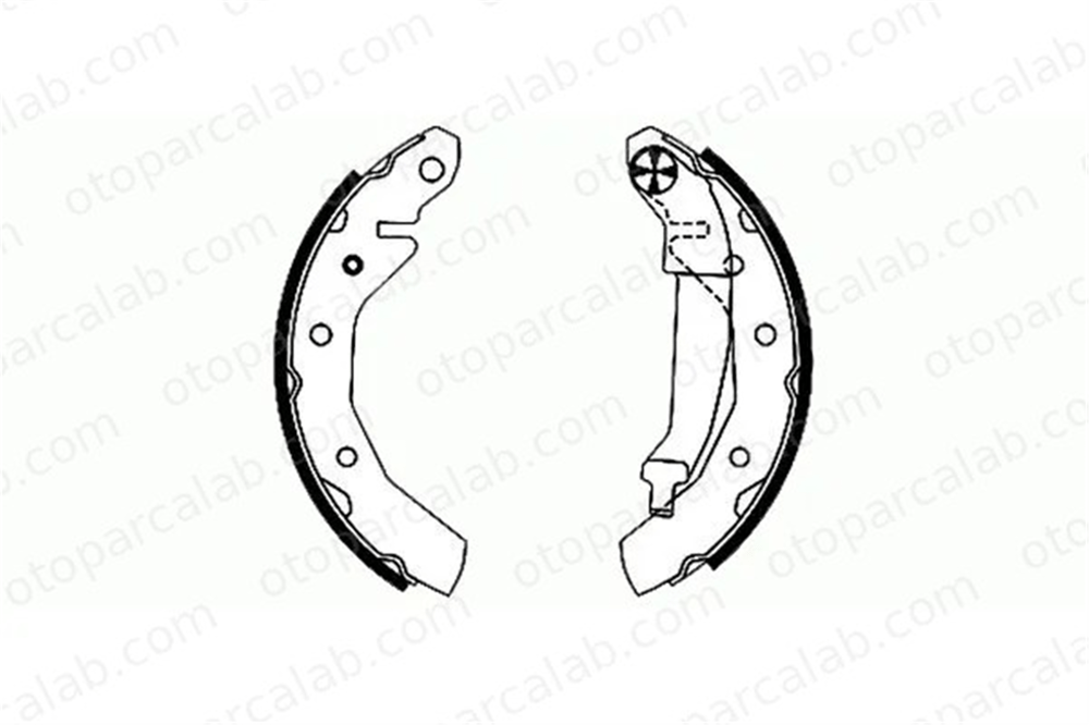 SANGSIN SA086 Fren Pabuçlu Balata Arka CHEVROLET MATIZ SPARK 96268686 96446178