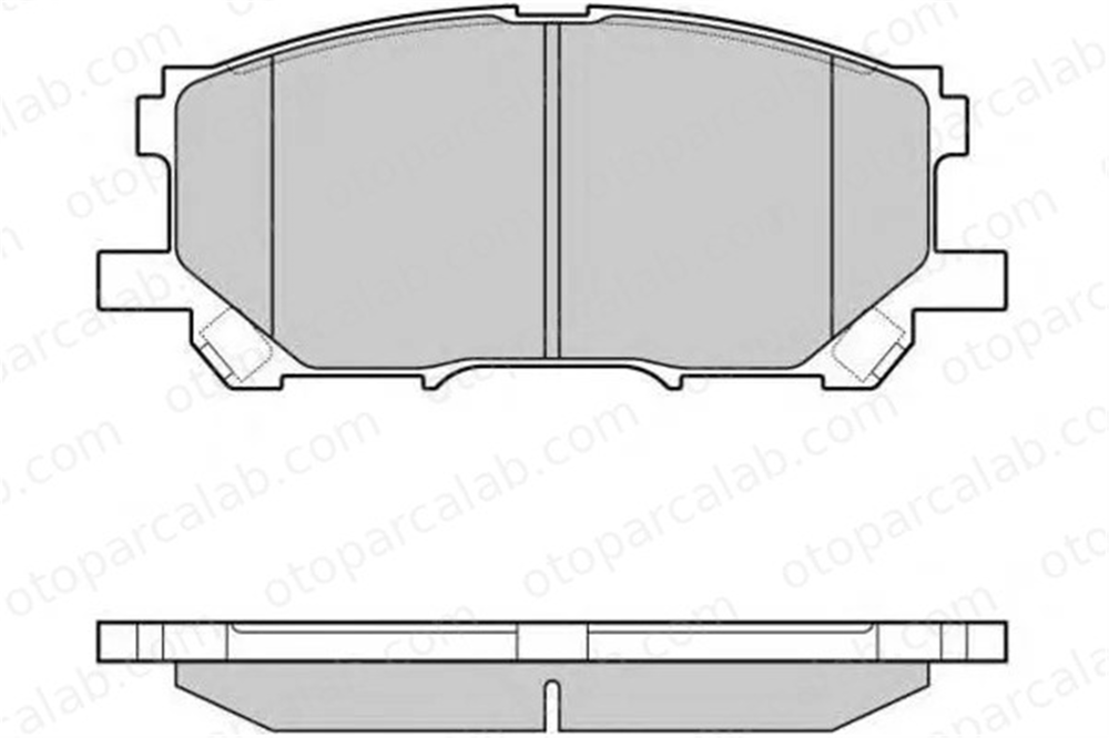 SANGSIN SP1456 Fren Disk Balata Ön LEXUS RX 446548080 446548110