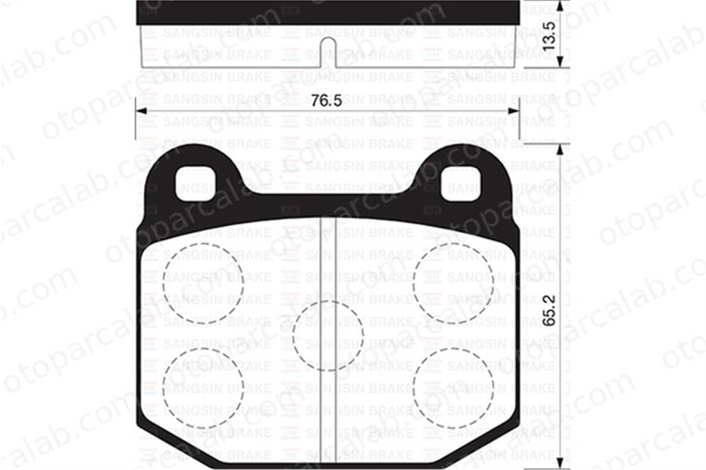 SANGSIN SP2121 Fren Disk Balata Ön LOTUS ELISE OPEL SPEEDSTER 4801292 9199058