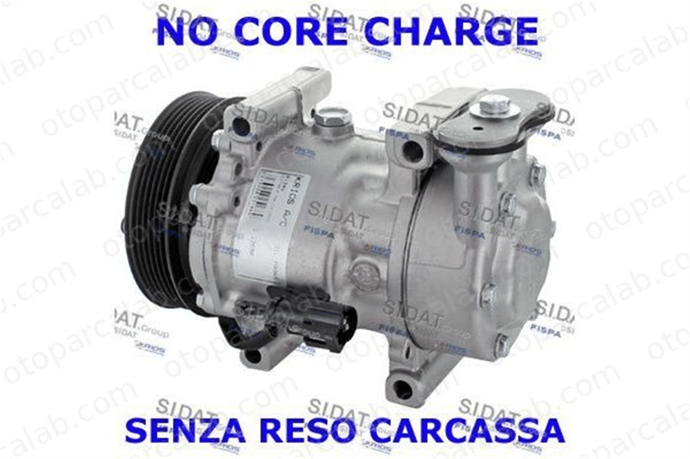SIDAT 1.1268R Klima Kompresörü FORD FIESTA V FIESTA V Van 1321791 2S6119D629AF