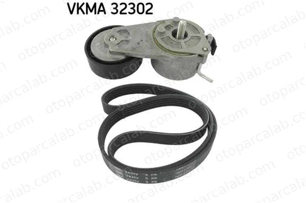 SKF 32302 Vantilatör Kayış Seti ALFA ROMEO MITO FIAT GRANDE PUNTO 55232827 55242399