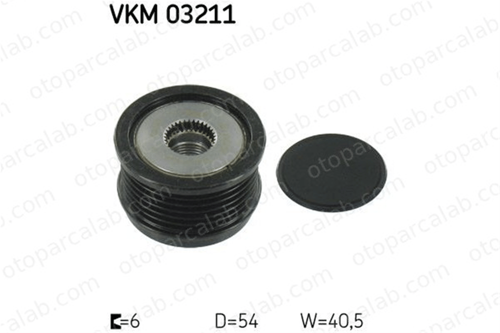 SKF VKM 03211 Alternatör Kasnağı ALFA ROMEO GIULIETTA LANCIA DELTA III 51860757