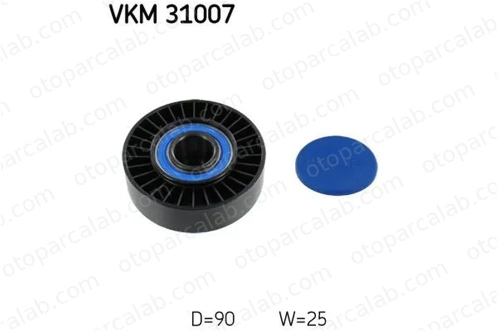 SKF VKM 31007 Vantilatör Kayış Gergi Rulmanı VW TRANSPORTER T4 Panelvan/Van LT 28-35 II Minibüs/Otobüs 37145276 037145276
