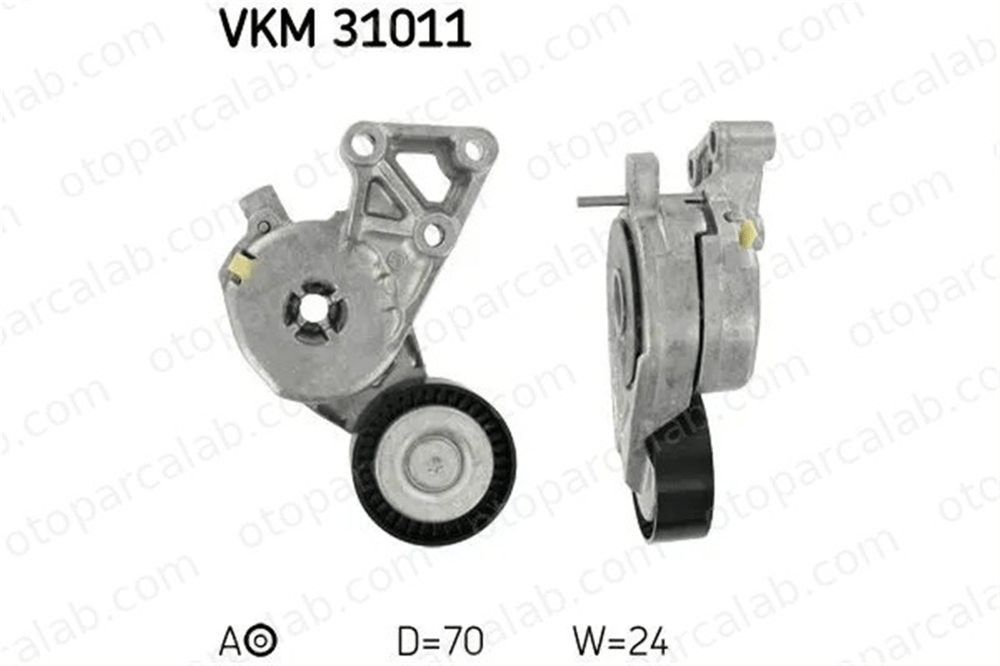 SKF VKM 31011 Vantilatör Kayış Gergi Rulmanı AUDI A3 SEAT LEON 6A903315D 06A 903 315 D