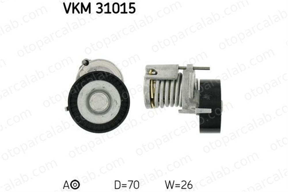 SKF VKM 31015 Vantilatör Kayış Gergi Rulmanı SEAT CORDOBA VW POLO 30145299F 030145299F