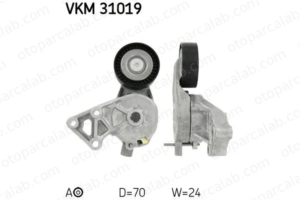 SKF VKM 31019 Vantilatör Kayış Gergi Rulmanı VW BORA I BORA Variant 38903315F 038903315F