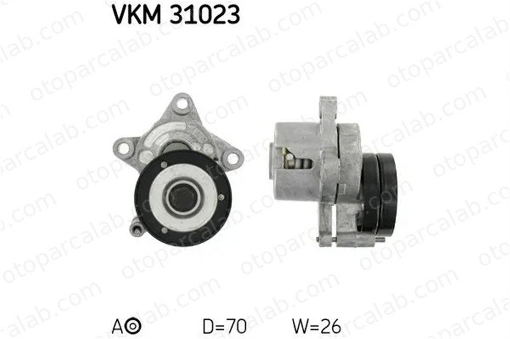 SKF VKM 31023 Vantilatör Kayış Gergi Rulmanı SEAT CORDOBA IBIZA II 32145299C 6K0145299