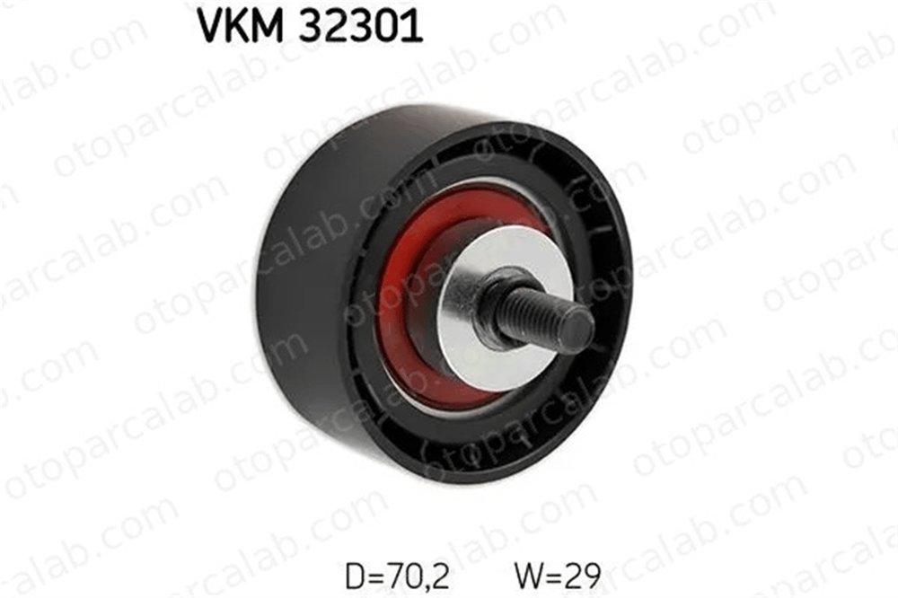 SKF VKM 32301 Vantilatör Kayış Gergi Rulmanı IVECO DAILY IV Panelvan/Van DAILY IV Platform şasi 504000412