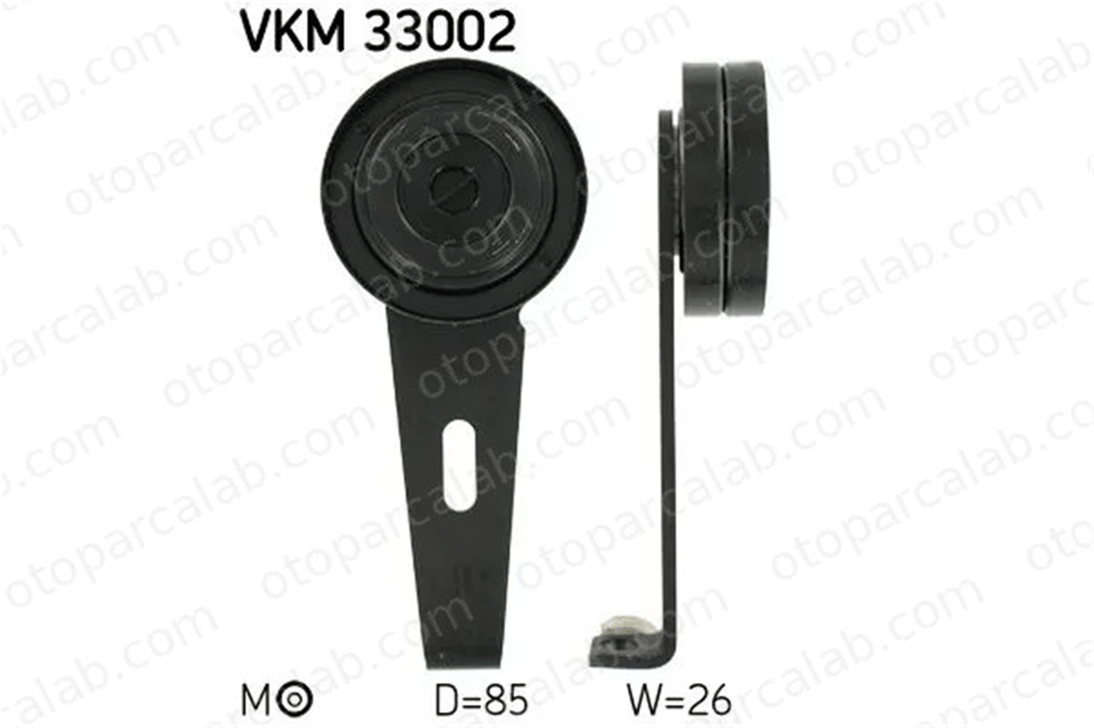 SKF VKM 33002 Vantilatör Kayış Gergi Rulmanı PEUGEOT 405 II CITROËN XANTIA 575138 9607451480