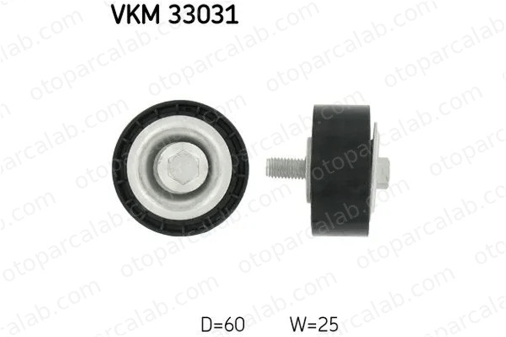 SKF VKM 33031 Vantilatör Kayış Gergi Rulmanı CITROËN BERLINGO / BERLINGO FIRST Kasa/büyük limuzin BERLINGO / BERLINGO FIRST MPV 575173 1613837880