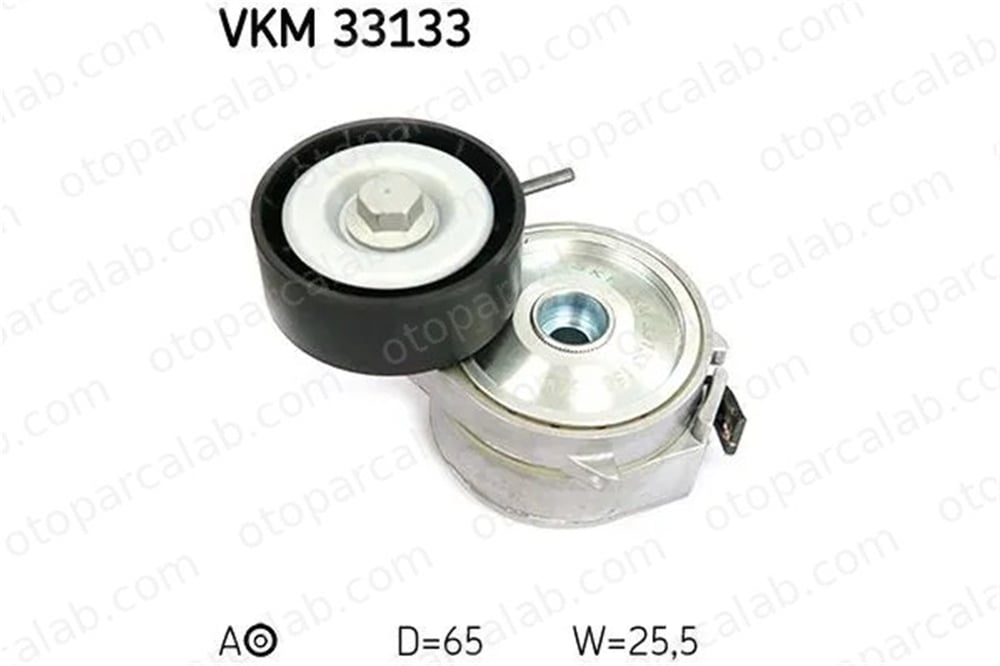 SKF VKM 33133 Vantilatör Kayış Gergi Rulmanı FORD S-MAX MONDEO IV 7G9Q6A228AB 31216514
