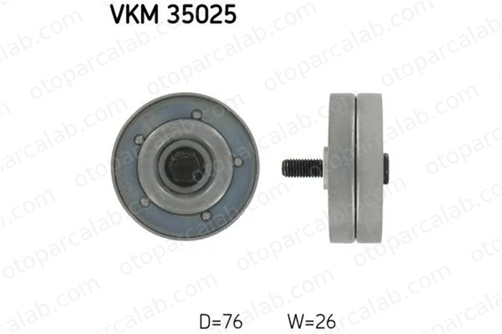 SKF VKM 35025 Vantilatör Kayış Gergi Rulmanı OPEL ASTRA H ASTRA H GTC 1854421 38940PLZD00