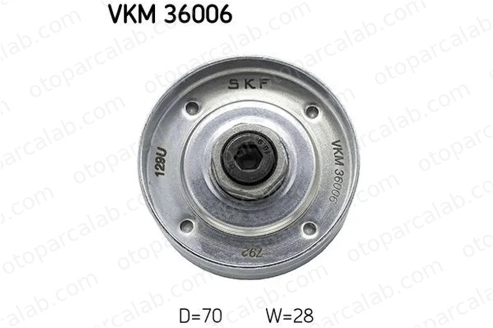SKF VKM 36006 Vantilatör Kayış Gergi Rulmanı RENAULT LAGUNA I Grandtour LAGUNA I 7700851321