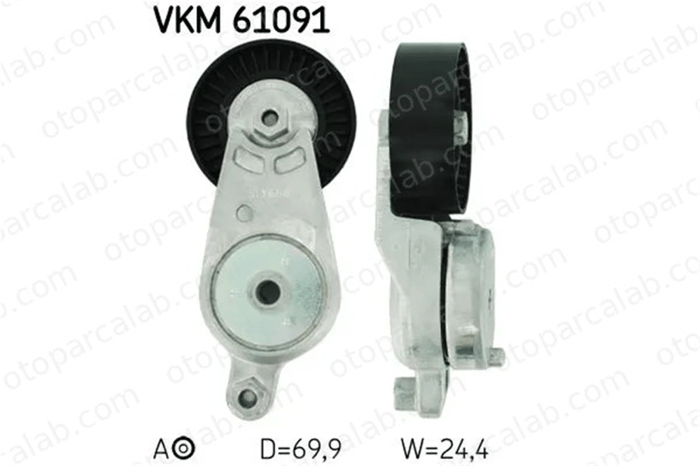 SKF VKM 61091 Vantilatör Kayış Gergi Rulmanı TOYOTA CAMRY CAMRY Sedan 166200V050 166200V051