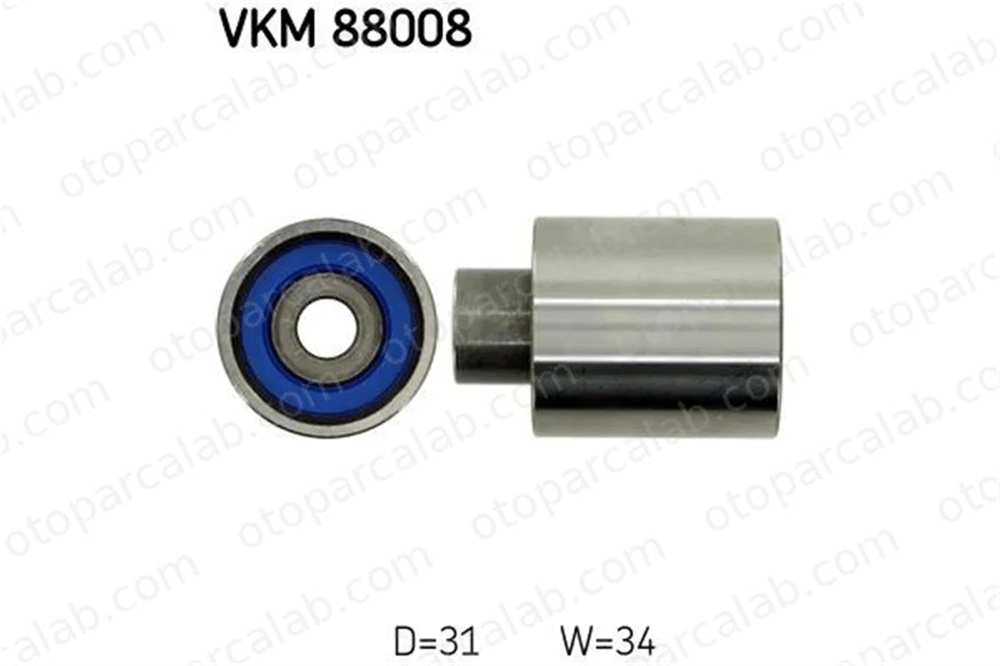 SKF VKM 88008 Triger Gergi Rulmanı SUBARU IMPREZA Sedan IMPREZA Hatchback 13073AA220 13073AA230