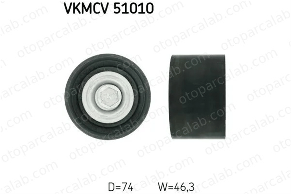 SKF VKMCV 51010 Vantilatör Kayış Gergi Rulmanı MERCEDES-BENZ AROCS ACTROS MP4 / MP5 5412020219 A5412020219