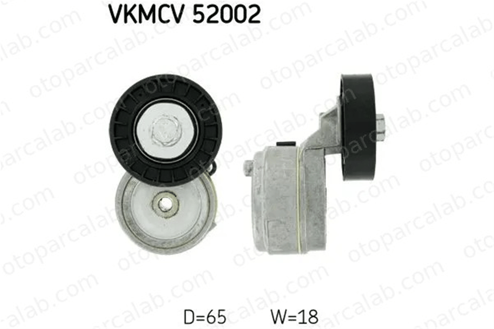 SKF VKMCV 52002 Vantilatör Kayış Gergi Rulmanı IVECO STRALIS II EUROCARGO V 99449176