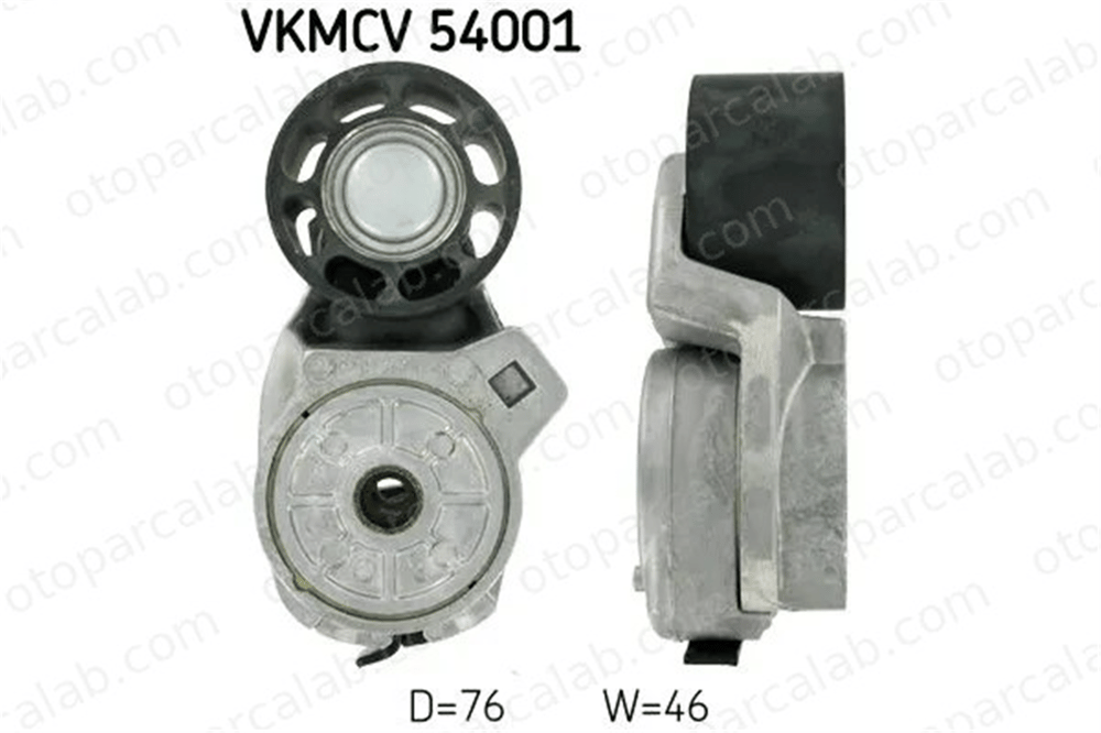 SKF VKMCV 54001 Vantilatör Kayış Gergi Rulmanı RENAULT TRUCKS MIDLINER PREMIUM 2 5010284807 5010553993