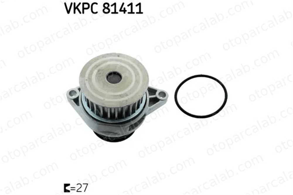 SKF VKPC 81411 Devirdaim Su Pompası SEAT CORDOBA IBIZA II 36121005D 036 121 005 D