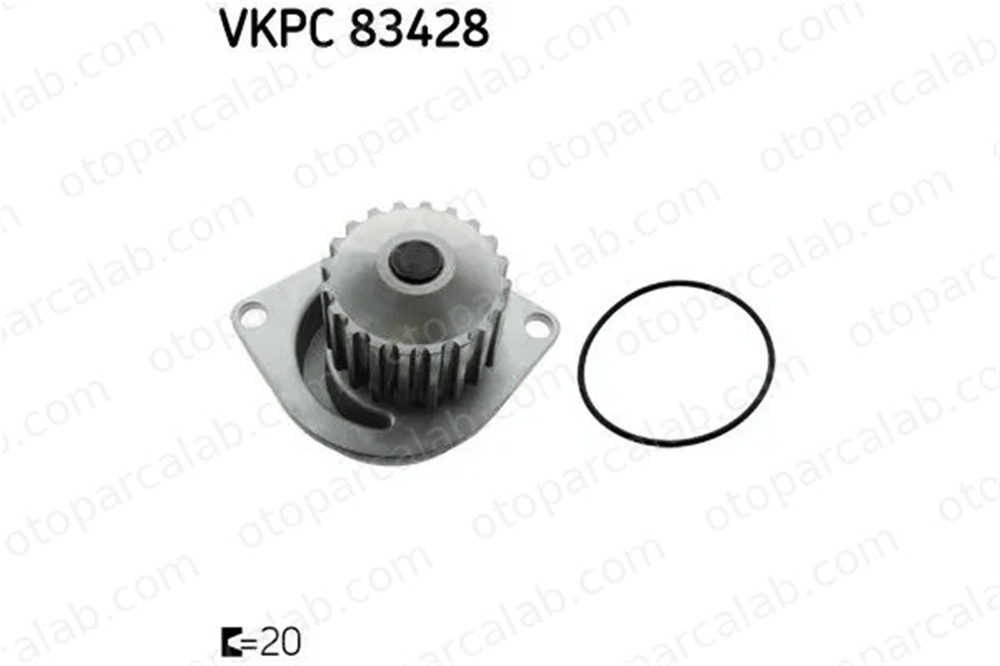 SKF VKPC 83428 Devirdaim Su Pompası CITROËN SAXO AX 1201E6 120158