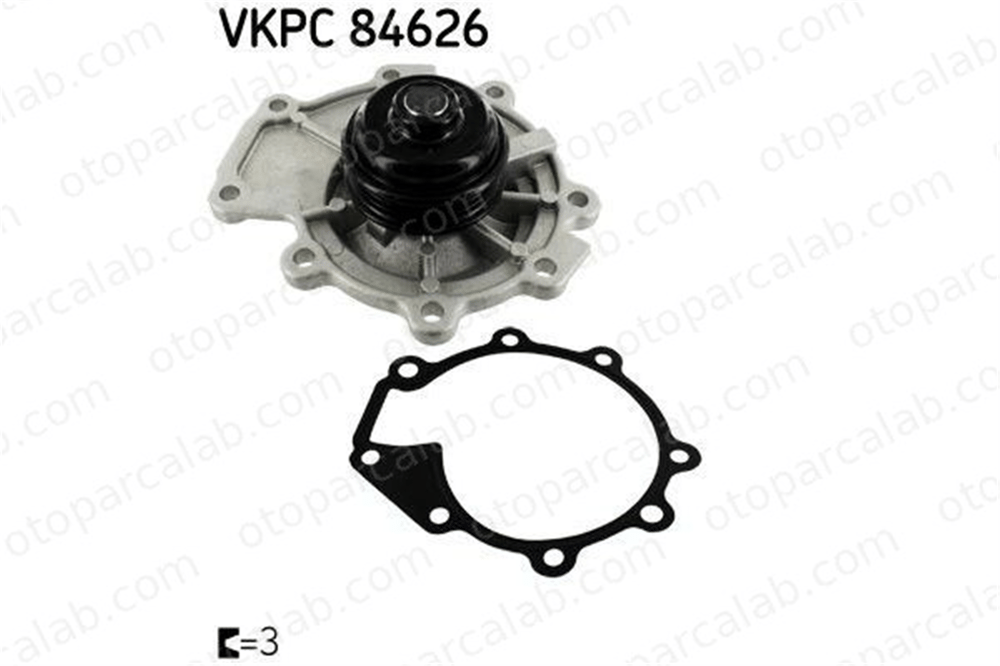 SKF VKPC 84626 Devirdaim Su Pompası FORD COUGAR MAVERICK 3006897 3045741