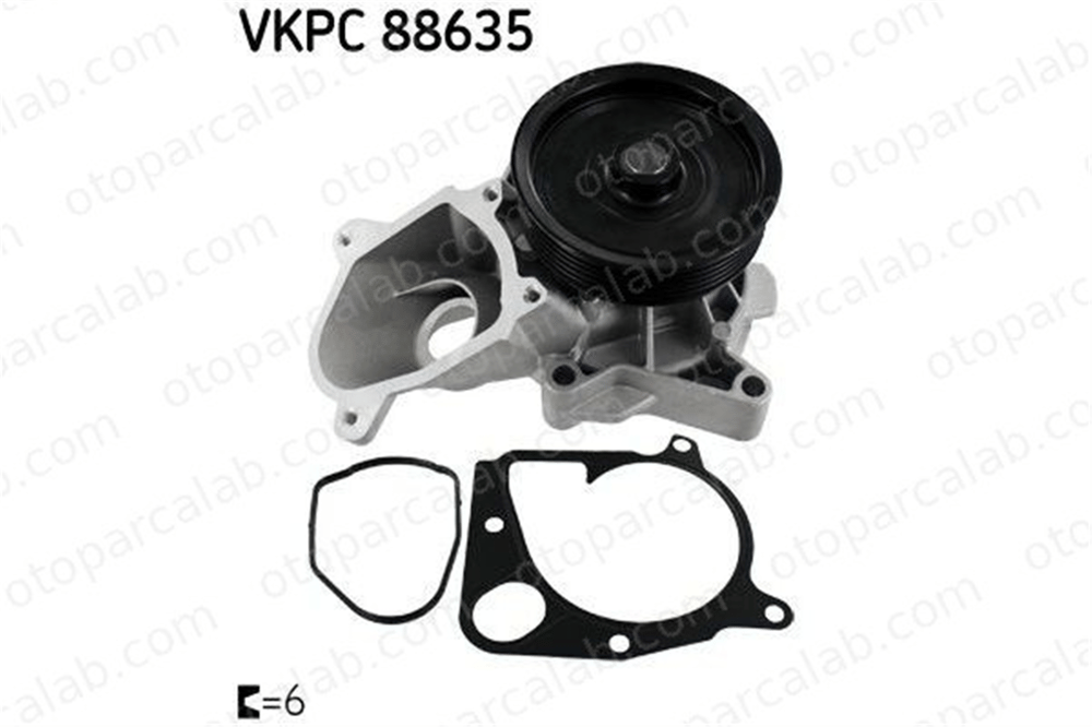 SKF VKPC 88635 Devirdaim Su Pompası BMW 3 3 Touring 11517790471 11517788305