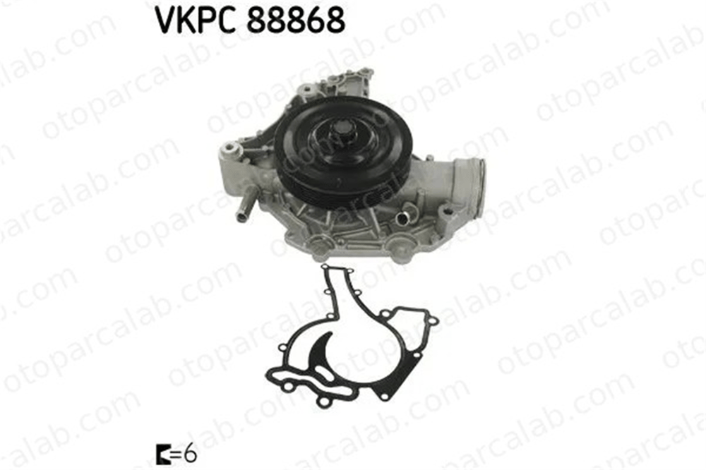 SKF VKPC 88868 Devirdaim Su Pompası MERCEDES-BENZ C-SERISI E-SERISI 2722001001