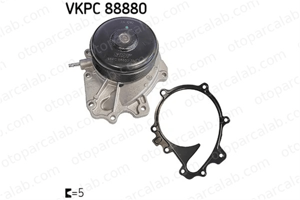 SKF VKPC 88880 Devirdaim Su Pompası MERCEDES-BENZ C-SERISI C-SERISI T-Model A6512000002 6512000002