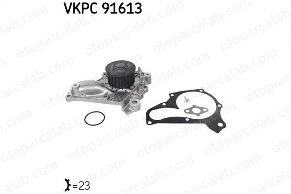 SKF VKPC 91613 Devirdaim Su Pompası TOYOTA CORONA Sedan RAV 4 I 1611009010 1611079025