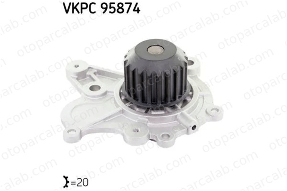 SKF VKPC 95874 Devirdaim Su Pompası HYUNDAI TUCSON KIA SPORTAGE II 2510027400