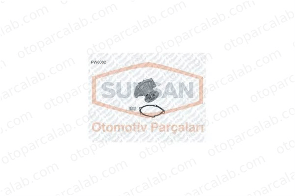 SUPSAN PW0082-01 Devirdaim Su Pompası TOYOTA COROLLA COROLLA Liftback 1611019055 1611019065