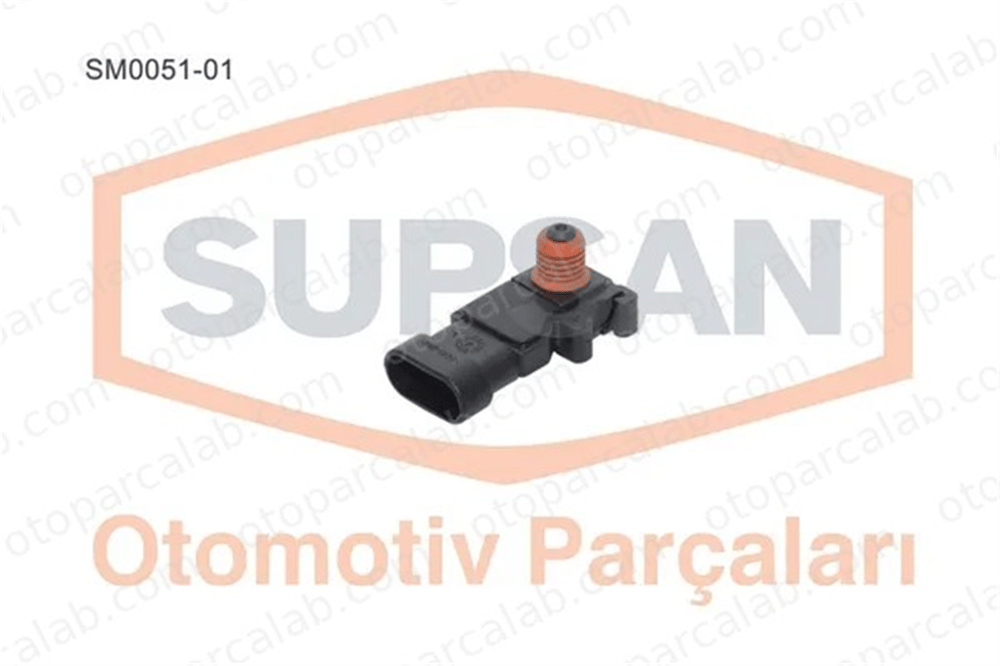 SUPSAN SM0051-01 MAP Sensörü OPEL ASTRA G Station wagon MERIVA A MPV 1235046 16258659