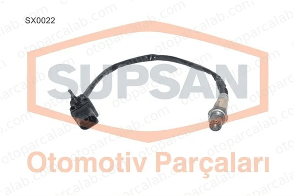 SUPSAN SX0022 Oksijen (Lambda) Sensörü RENAULT MASTER III Panelvan/Van MASTER III Platform şasi 226A49071R 8201028297
