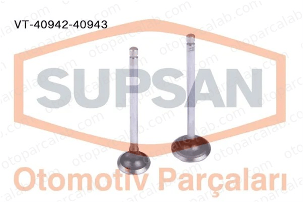 SUPSAN VT-40942-40943 Supap SUZUKI LIANA LIANA Hatchback 1291154G00 1291554G00
