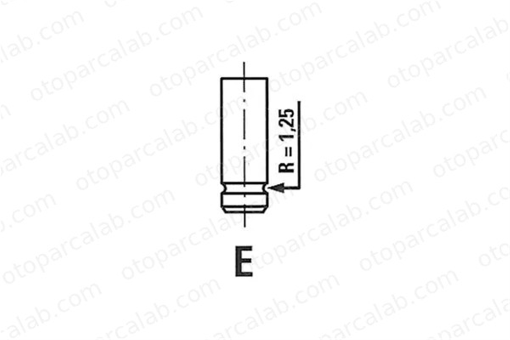 SUPSAN VT-40961-40962 Supap LADA 1200-1600 NOVA 21011007010 21011007012