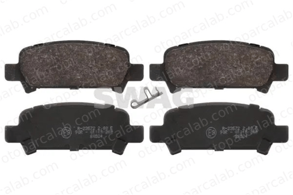 SWAG 87 91 6659 Fren Disk Balata Arka SUBARU IMPREZA Sedan IMPREZA Station wagon 26696FC001 V9118F011