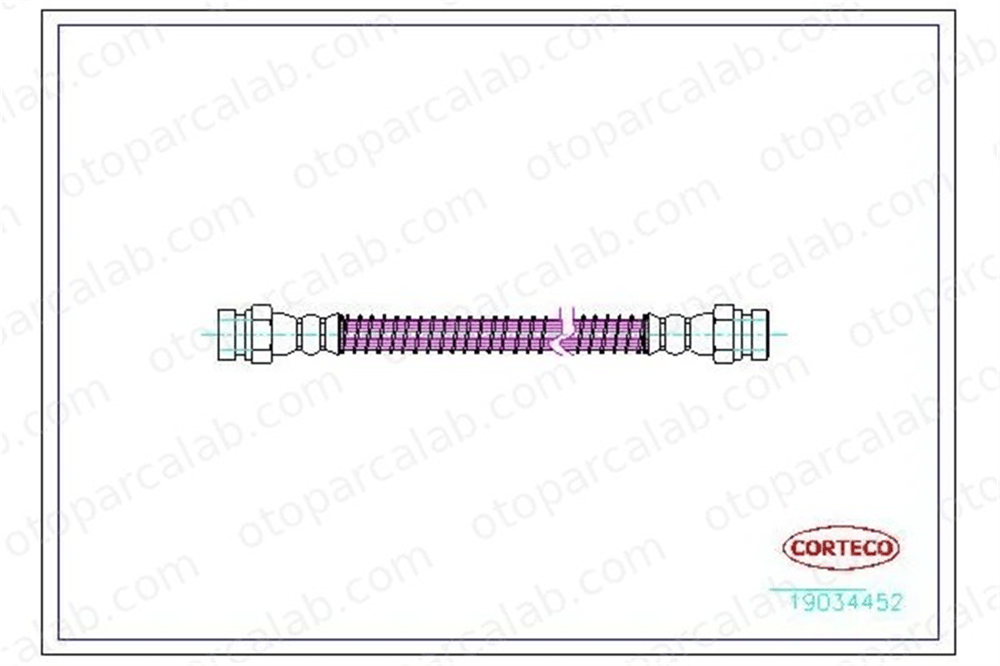 SWAPP 40311 Fren Hortumu Arka Sağ HYUNDAI GETZ 587381C000