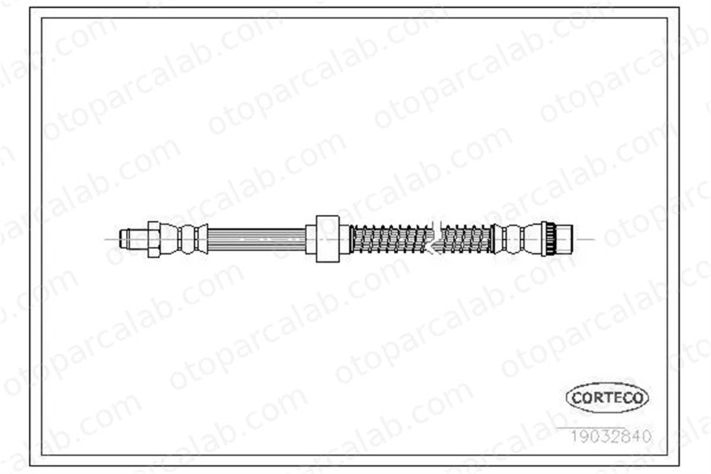 SWAPP 40633 Fren Hortumu Ön Sağ veya Sol NISSAN INTERSTAR Minibüs/Otobüs INTERSTAR Panelvan/Van 4415698 4620100QAH