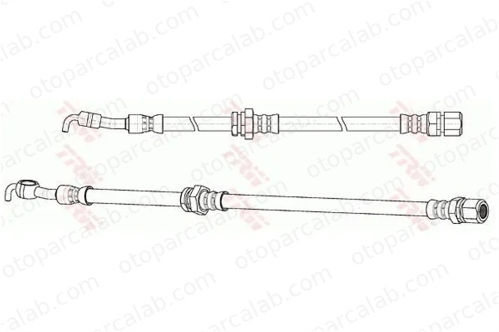 SWAPP 40694 Fren Hortumu Arka Sağ veya Sol CHEVROLET LACETTI NUBIRA Sedan 96404803 96549725