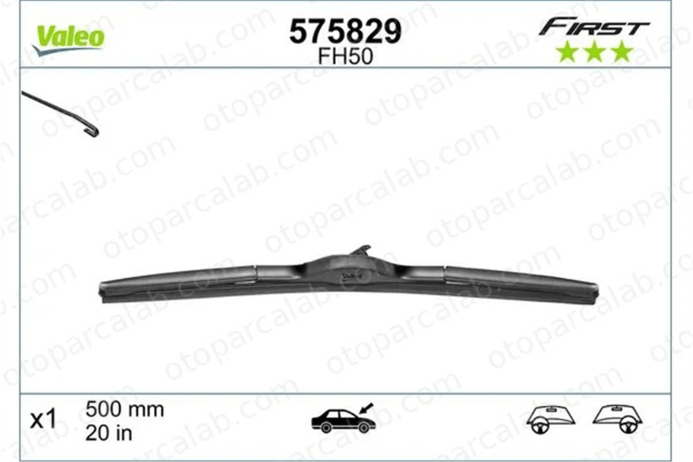 SWF 116349 Silecek Süpürgesi Ön 530/530 mm - 21/21 inç MAZDA 6 Hatchback KIA SORENTO II 8D1998003 2151749